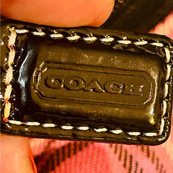 COACH vintage Wool mini bag plaid - Picture 10 of 10